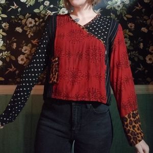 Faith by Celia Forrester long sleeve blouse